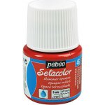 Barva na textil PEBEO Setacolor Opaque Shimmer metalická 45 ml Passion Red – Zboží Dáma