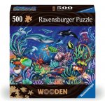 Ravensburger 175154 Dřevěné Podmořský Svět 500 Dílků – Hledejceny.cz