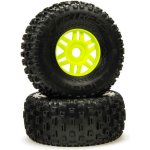 Mojave 6S BLX: Arrma kolo s pneu dBoots Fortress zelené 1 pár – Zboží Mobilmania