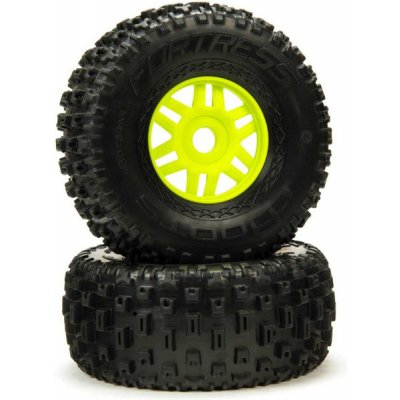 Mojave 6S BLX: Arrma kolo s pneu dBoots Fortress zelené 1 pár – Zboží Mobilmania