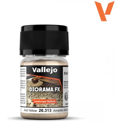 Vallejo Diorama FX 26313 Arid Yellow 0,1-0,6 mm 35 ml – Zboží Dáma