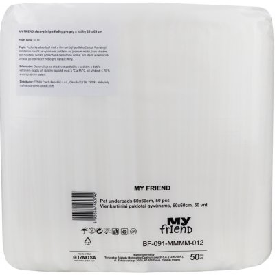 My Friend Podložka 60x60 cm bal 50 ks – Zboží Mobilmania