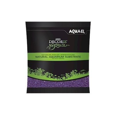 Aquael písek Aqua Decoris 2-3 mm 1 kg fialový – Zboží Mobilmania