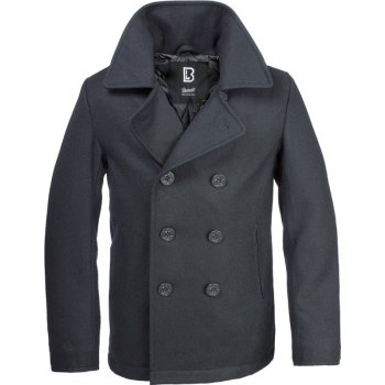 Brandit kabát Pea Coat černá