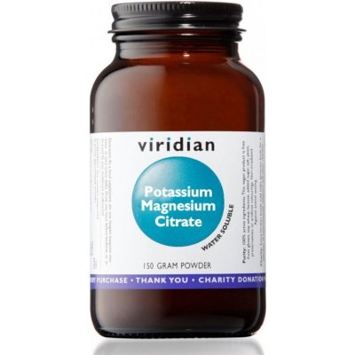 VIRIDIAN Potassium Magnesium Citrate 150g