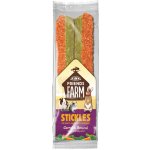 Supreme Petfoods Ltd Supreme Tiny FARM Stick.CarrotBroccoli Tyčinka býložr 2 ks 100 g – Zboží Mobilmania