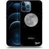 Pouzdro a kryt na mobilní telefon Apple Pouzdro Picasee ULTIMATE CASE MagSafe Apple iPhone 12 Pro Max - Moon Minimal