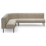 Rohová sedačka VARIETY, 90°, vnitřní, potahová látka Pod CS, písková – Zboží Mobilmania