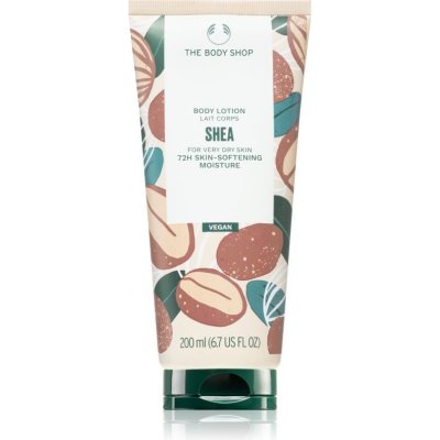 The Body Shop Shea výživný tělový krém pro suchou pokožku 200 ml – Zboží Mobilmania