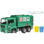 Bruder 2753 Nákladní auto MAN popeláři v zelené barvě – Hledejceny.cz