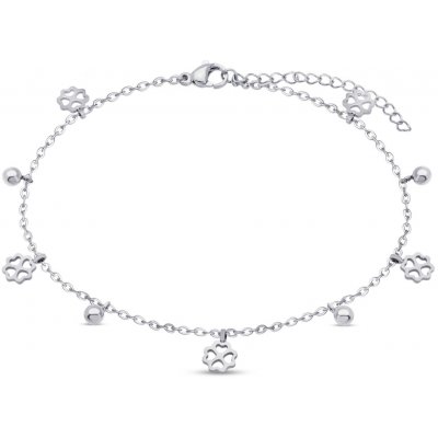 biju Řetízek na nohu se čtyřlístky 3002160 – Zboží Dáma