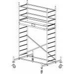 KRAUSE ProTec Lešení 4,3 m – Zboží Mobilmania