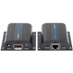 PREMIUMCORD HDMI extender na 60m přes jeden kabel Cat5e/Cat6 - khext60 – Zboží Živě