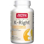 Jarrow K-Right komplex vitaminu K 60 softgel kapslí – Hledejceny.cz