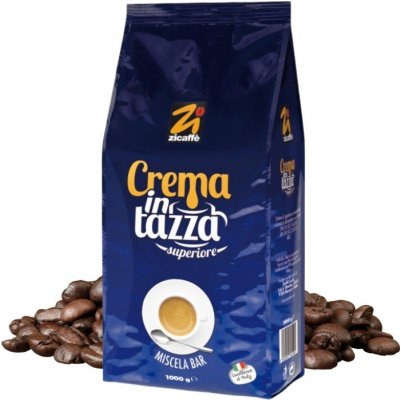 Zicaffè Crema inTazza Superiore zrnková 1 kg – Hledejceny.cz