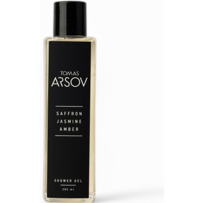 Tomas Arsov Saffron Jasmine Amber sprchový gel 200 ml – Zboží Mobilmania