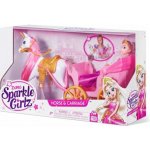 ZURU Sparkle Girlz Princezna v kočáru s koněm 31 cm – Zboží Dáma