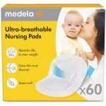 Medela Jednorázové kojící vložky 60 kusů ultra prodyšné – Zboží Dáma