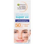 Garnier Ambre Solaire Sensitive Advanced Face SPF50+ krém na obličej s kyselinou hyaluronovou 40 ml – Zboží Dáma