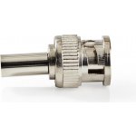 NEDIS BNC Konektor | Samec | Pro 6,0mm Koaxiální Kabely | 25 ks | Kov – Zboží Živě