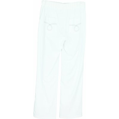Gonera kalhoty v pase na gumu 0127 bílé