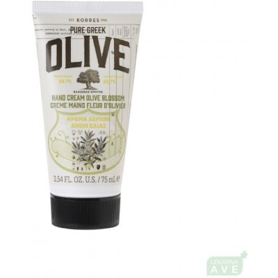 Korres Pure Greek Olive krém na ruce s řeckým extra panenským olivovým olejem s vůní olivového květu 75 ml