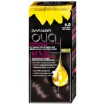 Garnier Olia Permanent Hair Color olejová permanentní barva na vlasy 4,0 Dark Brown 50 g – Sleviste.cz