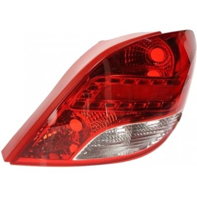 Pravé zadní světlo LED Peugeot 207 (WA/WC) 09-13 HATCHBACK VISTEON – Zboží Mobilmania