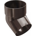 Precit Koleno 67° pro okapový svod Ø 63 mm plast hnědé – Zboží Mobilmania