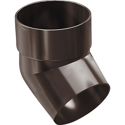 Precit Koleno 67° pro okapový svod Ø 63 mm plast hnědé – Zboží Mobilmania