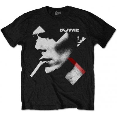 Rock Off David Bowie Unisex Tee X Smoke Red