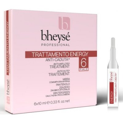 Bheysé Professional Energy Treatment ampule proti vypadávání vlasů 6 x10 ml – Zbozi.Blesk.cz