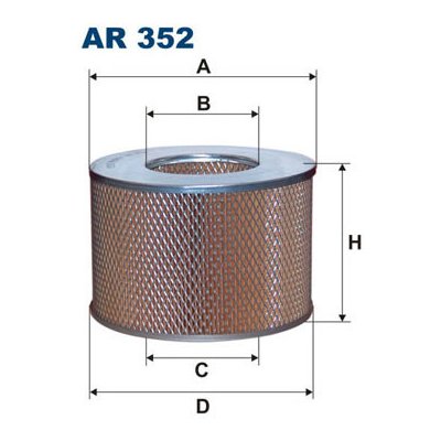 Vzduchový filtr FILTRON AR 352 – Hledejceny.cz