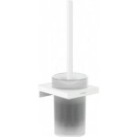 Hansgrohe AddStoris WC štětka nástěnná matné sklo bílá mat 41752700 – Zboží Dáma