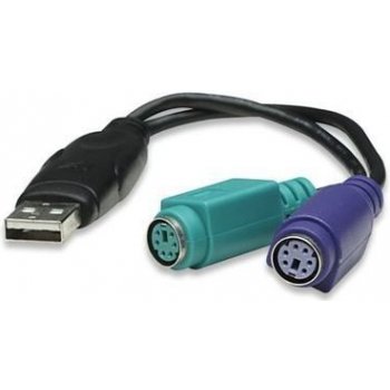 Manhattan 179027 Hi-Speed USB 2.0 PS/2 konvertor