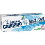 Pasta del Capitano Placca e Carie proti zubnímu plaku a kazu s BIO mátou 75 ml – Hledejceny.cz