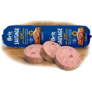 Brit Sausage Beef & Fish-Sport formula 0,8 kg