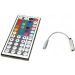 Dálkový IR ovladač k RGB LED pásku - 44 tlač – HobbyKompas.cz