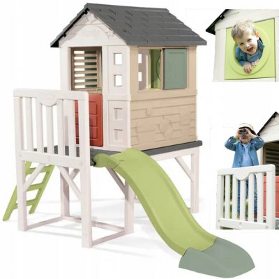 Smoby 810800 Domek na pilířích se skluzavkou House on Stilts – Zboží Dáma