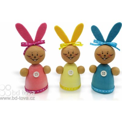 BD-TOVA Barevná zaječice 3 ks sady k dotvoření – Hledejceny.cz