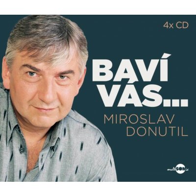 Baví vás Miroslav Donutil - kolekce 4 CD – Hledejceny.cz