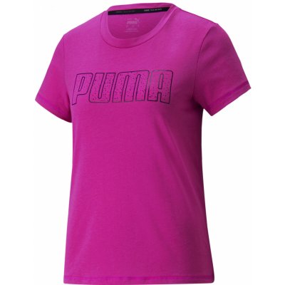 Puma Stardust Crystalline Short Sleeve Tee růžová – Zboží Mobilmania