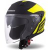 Přilba helma na motorku Cassida Jet Tech Corso 2023