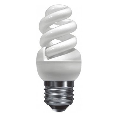 EMITHOR 588127111 CFL žárovka extra mini EMITHOR, E27, 11W, teplá bílá