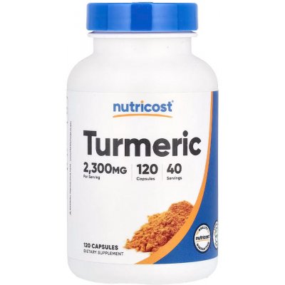 Nutricost Turmeric 120 kapslí – Hledejceny.cz