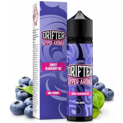 Juice Sauz Drifter Juice Hyper Shake & Vape Sweet Blueberry Ice 5/60ml – Sleviste.cz