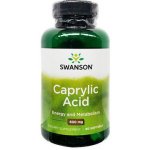Swanson Caprylic Acid 600 mg 60 Softgels – Hledejceny.cz