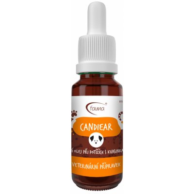 Aromaterapie KH Ušní olej CANDIEAR při výskytu kvasinek 20 ml