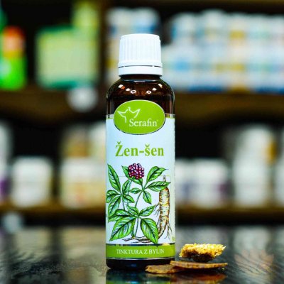 Serafin byliny Žen-šen tinktura z bylin 50 ml – Hledejceny.cz