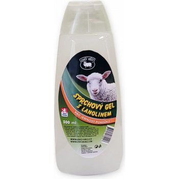 Ovčí věci sprchový gel s lanolínem 500 ml